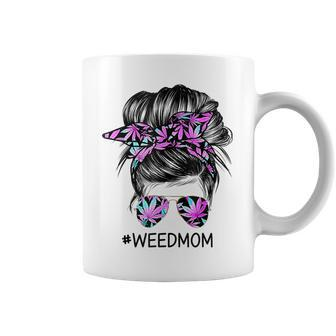 Classy Mom Life With Leopard Mom Marijuana Weed Lover Coffee Mug | Mazezy