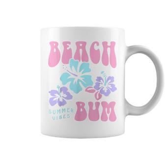 Coconut Girl Beach Bum Pastel Graphic Trendy Y2k 90S Retro Coffee Mug | Mazezy