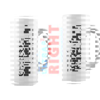 Conservative Dads Ultra Right 100 Work Free American Beer Coffee Mug | Mazezy