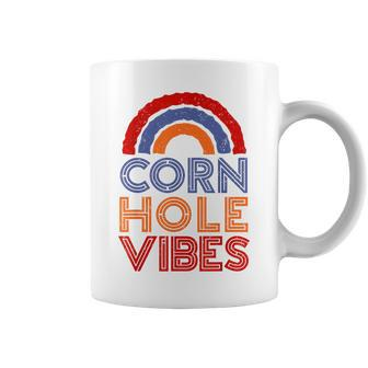 Cornhole Vibes Cornhole  For Cornhole Player  Coffee Mug