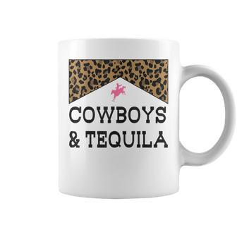 Cowboys And Tequila Western Funny Tequila Drinking Lover  Coffee Mug