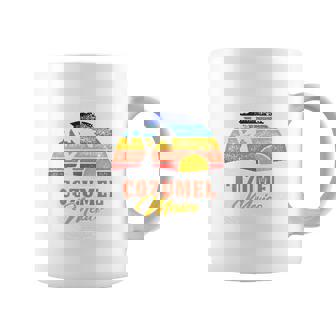 Cozumel Retro Sunset Coffee Mug