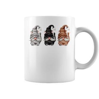 Cute Cat Gnomes Cat Mom Gifts For Mom Graphic For Women Coffee Mug | Mazezy