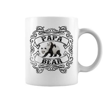 Cute Design Panda Papa Bear Dad Gift Coffee Mug | Mazezy
