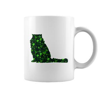 Cute Shamrock Ragdoll Mom Dad Gift St Patricks Day Awesome Cat Lovers Gift Coffee Mug - Thegiftio UK
