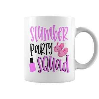 Cute Sleepover Pajama Group Print Funny Slumber Party Squad Coffee Mug - Thegiftio UK