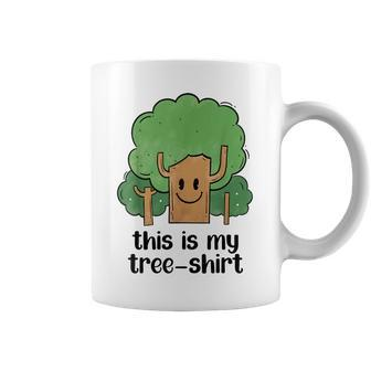 Dad Joke Earth Day Pun Funny Arbor Day Tree Farmer Arborist Coffee Mug | Mazezy
