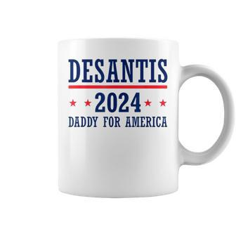 Daddy Ron Desantis 2024 Republican Presidential Election Coffee Mug | Mazezy DE