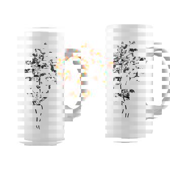 Dandelion Chicken Flower Floral Chicken Tree Lover Coffee Mug | Mazezy