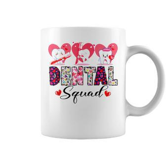 Dental Squad Dentist Valentine Matching Valentines Day Coffee Mug - Seseable