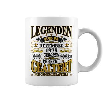 Dezember 1978 Legenden Tassen, 45. Geburtstag Lustiges Tee - Seseable
