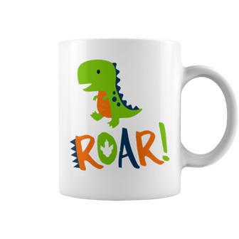 Dino Dinosaur Rawr Roar Coffee Mug | Mazezy