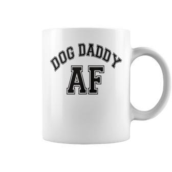 Dog Daddy Af Funny Dog Dad Vintage V2 Coffee Mug - Seseable