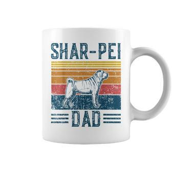 Dog Shar-Pei Dad - Vintage Shar Pei Dad Coffee Mug - Seseable