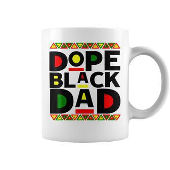 Dope Black Dad 1865 Junenth Freedom Day Dope Black Family Coffee Mug | Mazezy