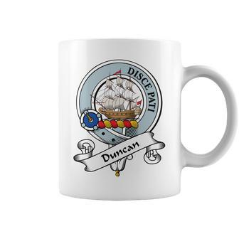 Duncan Clan Badge Coffee Mug - Seseable