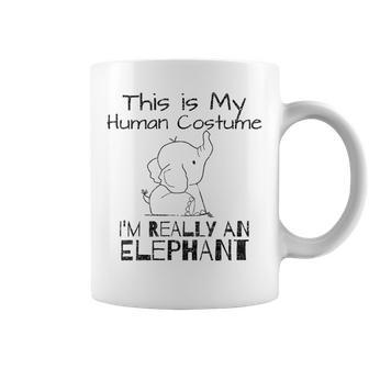 This Is My Echthaar Kostüm Ich Bin Wirklich Ein Elefant Tassen - Seseable