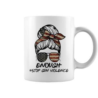 Enough Stop Guns Violence End Guns Violence Coffee Mug | Mazezy UK
