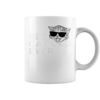 Fathers Day Gift For Papa | Best Cat Dad Ever Gift For Mens Coffee Mug | Mazezy