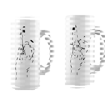 Finger Diamond Ring Wedding Honeymoon Bachelorette Bride Coffee Mug | Mazezy