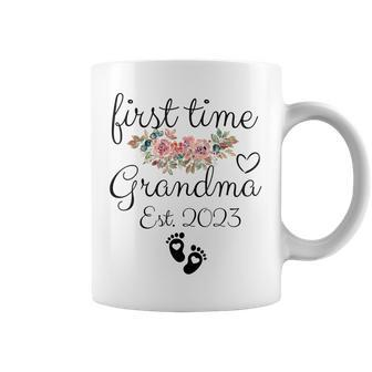 First Time Grandma 2023 New Granny Funny Mothers Day 2023  Coffee Mug