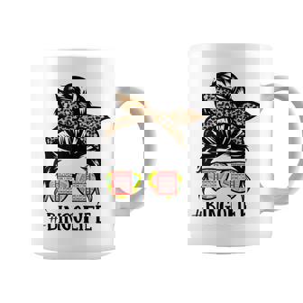 Funny Bingo Life Bingo Messy Buns Gambling Womens Coffee Mug | Mazezy