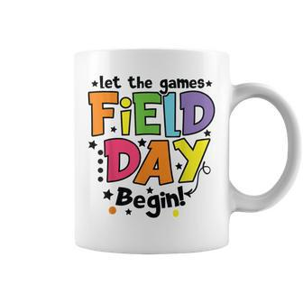 Funny Field Day 2023 Let The Games Begin Teacher Students Coffee Mug - Thegiftio UK