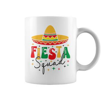 Funny Fiesta Squad Cinco De Mayo Mexican Fiesta 5 De Mayo Coffee Mug - Thegiftio UK