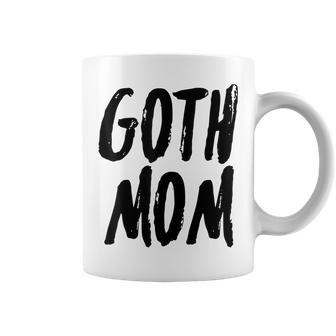 Funny Goth Mom Emo Punk Mothers Day Coffee Mug | Mazezy