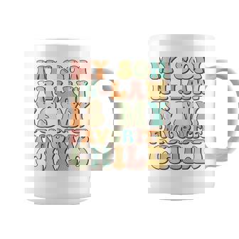 Funny Groovy My Son In Law Is My Favorite Child Son In Law Coffee Mug | Mazezy