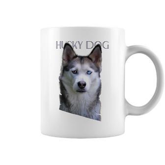 Funny Husky Is Mans Best Faithful Friend Coffee Mug - Thegiftio UK