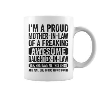 Funny Mother In Law From An Awesome Daughter In Law Coffee Mug - Thegiftio UK