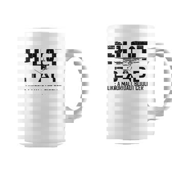 Funny Pilot Dad Airplane Aviation Lover Husband Pilot Father Coffee Mug - Thegiftio UK