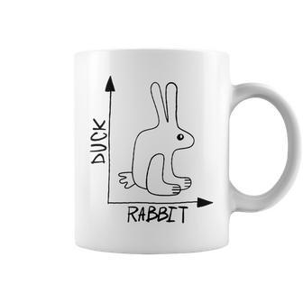 Funny Science Nerd Physics Math Geek Teacher Rabbit Duck Coffee Mug | Mazezy