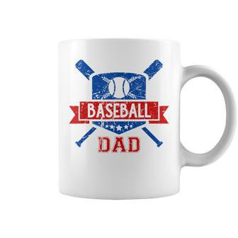 Funny Vintage Baseball Dad Coffee Mug - Seseable