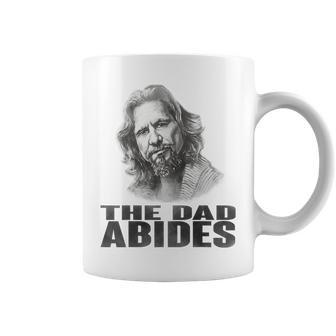 Funny Vintage The Dad Abides T For Fathers Day Gift Coffee Mug | Mazezy
