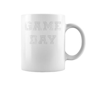 Game Day Football Men Women Kids Vintage Football Gift Coffee Mug - Seseable