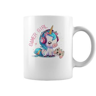 Gamer Girl Unicorn Gaming Cute Video Game Women Girls Funny Coffee Mug | Mazezy