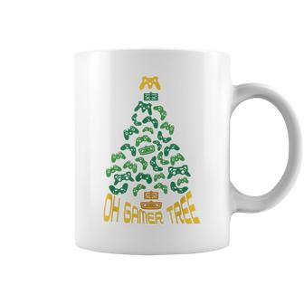 Gamer Nerd Video Game Lover Family Matching Christmas Tree Coffee Mug - Thegiftio UK
