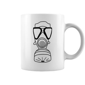Gasmask Military Soldier Gift Germany Gas Attack Coffee Mug | Mazezy