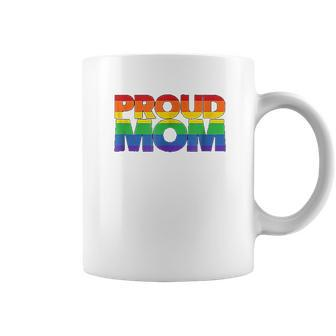 Gay Pride Proud Mom Lgbt Parent Mothers Day Coffee Mug - Thegiftio UK