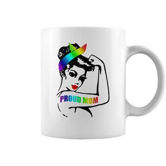 Gay Pride Proud Mom Lgbt Parent Support Best Shirt Coffee Mug - Thegiftio UK