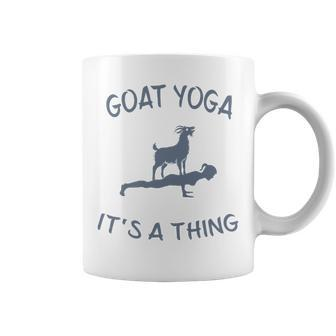 Goat Yoga For Yoga Practitioners V2 Coffee Mug - Thegiftio UK