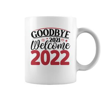Goodbye 2021 Welcome 2022 New Year Eve Party Coffee Mug - Thegiftio UK