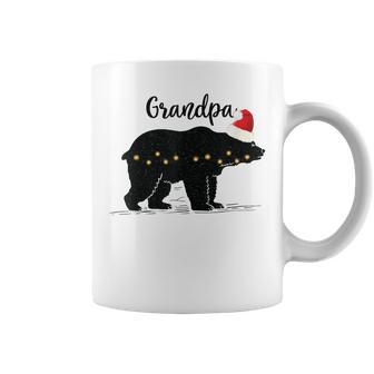 Grandpa Bear Christmas Pajama Gift For Mens Coffee Mug | Mazezy