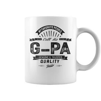 Grandpa Gift My Favorite People Call Me G Pa Men Coffee Mug | Mazezy
