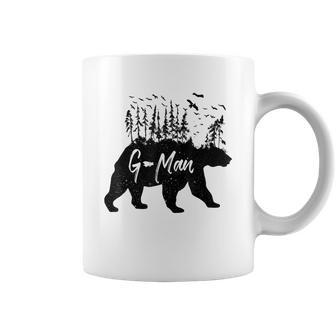 Grandpa Gman Bear Camping Bear Coffee Mug | Mazezy