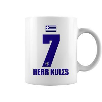 Greece Sauf Mens Jersey Mr Kules Sun Name Coffee Mug - Seseable