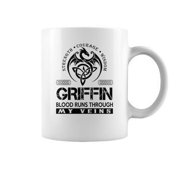 Griffin Blood Runs Through My Veins V3 Coffee Mug - Seseable
