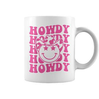 Groovy Howdy Rodeo Western Country Southern Cowgirl Coffee Mug | Mazezy